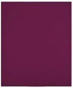 vidaXL Lençol ajustável 140x200 cm algodão jersey bordô