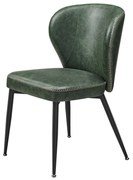 Cadeira de jantar confortável com encosto curvo | VASAGLE | 52 x 55 x 79 cm | LDC180C01.