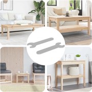 vidaXL Chave 2 pcs Prateado 10 mm Ferro