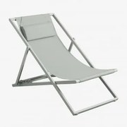 Rede Dobrável Com Almofada Em Aço Jensy Verde Cáqui - Sklum