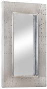 vidaXL Espelho estilo aviador 80x50 cm metal