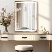 Espelho LED com moldura para casa de banho M7