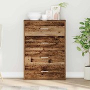 vidaXL Buffet Madeira antiga 60 x 31 x 84 cm Madeira processada