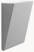Candeeiro de parede exterior LED Cuneo, cinza