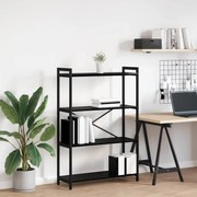 vidaXL Estante Carvalho Preto 80 x 30 x 120 cm Madeira processada