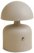 Nantali Wireless Iron Led Lâmpada De Mesa Para Exterior Tapioca Bege - Sklum