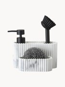 Organizador para lava-loiça com escova de loiça Holy, conjunto de 3