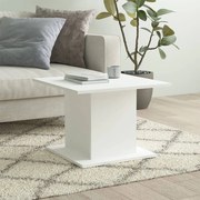vidaXL Mesa de centro 55,5x55,5x40 cm derivados de madeira branco