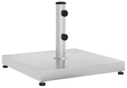 vidaXL Base de guarda-sol para postes de Ø32/38/48 mm 28 kg quadrado