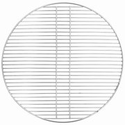 Grelha para Churrasqueira vidaXL Prata Ø60 cm Aço Inoxidável