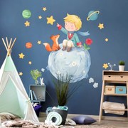 Autocolantes de parede para crianças – O Principezinho no planeta