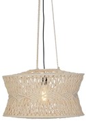 Candeeiro de suspensão oriental macramé 50 cm - Leonard Oriental