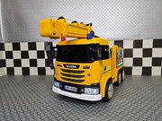 Camião elétrico Com Guindaste 12V Scania Amarelo