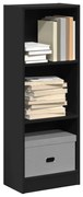 vidaXL Estante 40x24x109 cm derivados de madeira preto