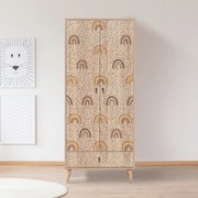 Roupeiro City – Multicolor – 80 cm x 190 cm x 45 cm