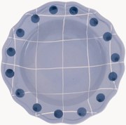 Prato de sopa pintado à mão Amalfi