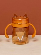 Copo 360 com pegas TRIXIE Mrs. Cat laranja