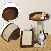 Arranhador Gato Altura 36x36x44 cm Árvore Coluna para Arranhar Jogos para gatos