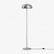 Luminária De Chão Metálica Hilma Cinza Cromado - Sklum
