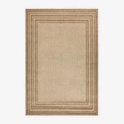 Alfombra Retangular De Exterior Em Polipropileno Deidra Cores Naturais & 300 X 200 Cm - Sklum