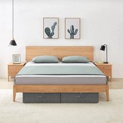 vidaXL Caixas de arrumação 2 pcs tecido 70x40x18 cm antracite