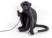 The Monkey Lamp Black - Versão sentado OUTDOOR