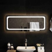 vidaXL Espelho de casa de banho com luzes LED 100x40 cm