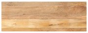 vidaXL Tampo de mesa retangular 160x50x2,5 cm mangueira maciça