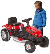 Tractor elétrcico infantil 6v Strong Bull Vermelho