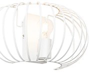 Candeeiro de parede design branco 39 cm - Johanna