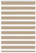 vidaXL Cortina de zebra 95x150 cm largura do tecido 90,9 cm poliéster