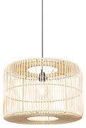 Candeeiro de suspensão oriental em vime 45 cm - Maud