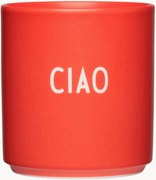 Chávena com inscrição Favourite Ciao