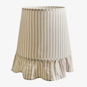 Abajur Ø40 Cm Em Algodão Gedra Tapioca Bege - Sklum