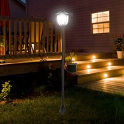 Candeeiro Brits – Design Britânico – Ø26x177 cm – Preto – Luz Solar LE
