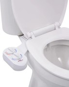 vidaXL Acessório p/ assento de sanita com bocal único água fria/quente