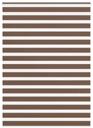 vidaXL Cortina de zebra 160x200 cm largura do tecido 155,9cm poliéster