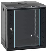 vidaXL Armário de Rede com armazenamento Preto 53 x 45 x 60 cm Aço