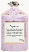 Vela perfumada artesanal Aquarius (incenso & patchouli)