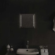 vidaXL Espelho de casa de banho com luzes LED 30x30 cm