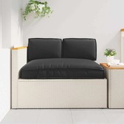 vidaXL Conjunto de Almofadas para Palete com travesseiro 3 pcs Preto