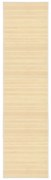 vidaXL Tapete de bambu 80x300 cm natural
