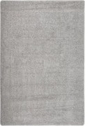 vidaXL Tapete shaggy 140x200 cm antiderrapante cinzento-claro