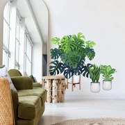 Autocolantes de parede para corredor - Room Flowers