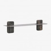 Estante De Parede Para Casa De Banho Em Aço Inoxidável Serbian Mármore Verde Forest & ↔︎ 80 Cm - Sklum