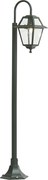 Lanterna de exterior clássica verde escura 135cm IP44 - Berta