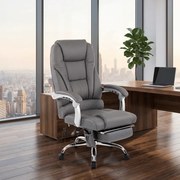 Cadeira de escritório Pacific com massagem Cinza