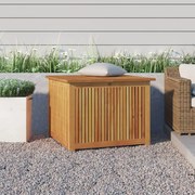 vidaXL Caixa de arrumação para jardim 75x75x58 cm acácia maciça