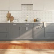 vidaXL Tapete retangular 60x400 cm bambu castanho