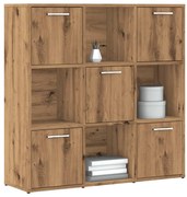 vidaXL Estante 90x28x90 cm derivados de madeira carvalho artisiano